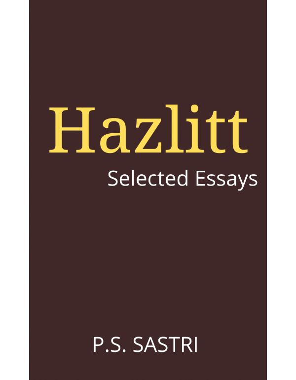 Hazlitt Selected Essays